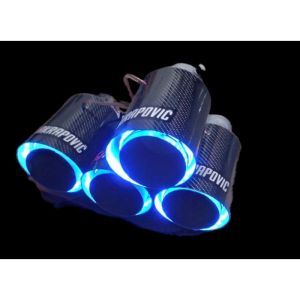 Ujung variasi knalpot LED mobil Jazz Brio Avanza Xenia Civic Corolla Escudo Sidekick Vitara dll