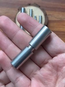 10Pcs Stainless 304 Cylindrical Hinges Door Hinges 10/12mm(3/8" 1/2")