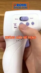 Nhiệt Kế Đo Trán Oromi MC-720 (Trắng)