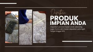 Keset Premium Quilting Bulu Quilting Anti Rontok Anti Slip