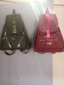 Jiman Bag Tas Ransel Sekolahkuliah kantong tutup resleting