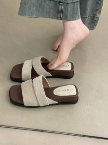 XUJIA | Thick Sole Wedge Slipper Sandals New Design