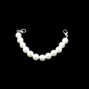 Handmade DIY Martin Boots Accessories Pearl Chain Decorative Lobster Buckle Auxiliary Material for Boots Fashion Jewelry