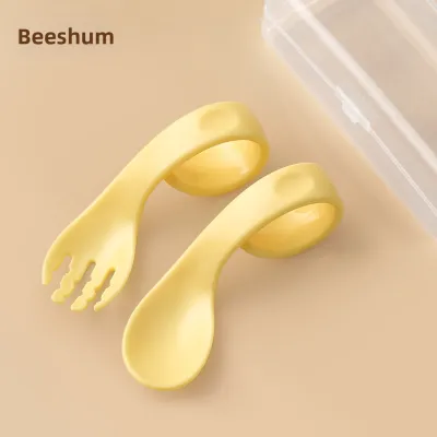 Beeshum | Baby Self-Feeding Training Spoon