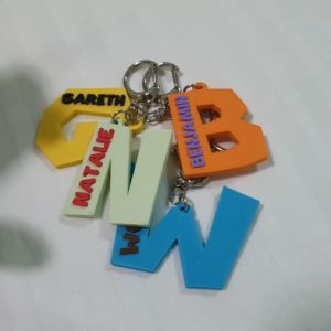 Personalised Alphabet Keychain Customisable