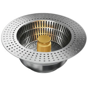 WONREFACT | Lõi Lọc Chậu Rửa Bằng Thép Không Gỉ Kích Cỡ Lớn 140mm