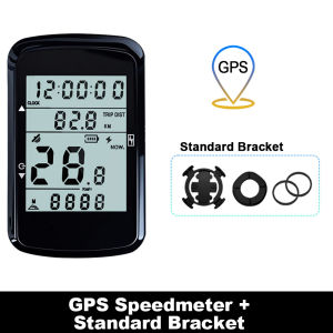 NEWBOLER Bicycle Computer Wireless GPS Bike Speedometer MTB Road Bike Waterproof USB Rechargeable Bicycle Accessories