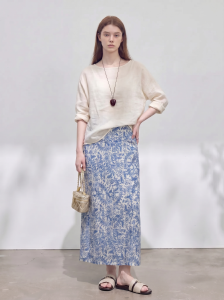 GULILI | Linen Loose Embroidery Qipao Set