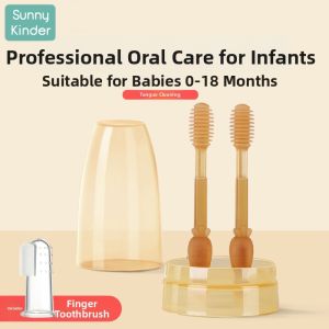 sunnykinder | Baby Toothbrush and Tongue Cleaner