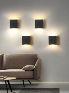 Minimalist Modern Wall Lamp Living Room Bedroom Corridor Passage Background Wall Stair Balcony Lighting Fixtures Simple Design