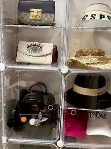 Multi-Layer Display Storage Box Transparent Shoe Box Stackable Clothes Storage Cabinet Bag Storage Organizer 收纳盒/收纳柜