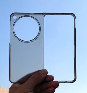 Applicable to New Arrival Oppo Find N3 Foldable Screen Matte Black Phone Case Find N2 Protective Case Transparent Ultra-Thin Protective Case Inner Shell N Hard Shell Shatter-Resistant Minimalist Men and Women Frame