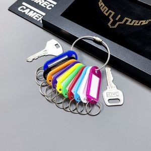 New Key Disk Landlord House Hotel Key Tag Storage Label Property Classification Management No Brand Keychain Accessories