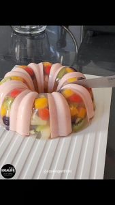 Cetakan Puding / Jelly / Agar Bentuk Salur