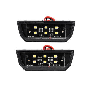 2PCS/4PCS  License Plate Lamp6LED White Light for Car Truck Trailer Motorcycle12V 24V Universal Replacement Side Marker Lights