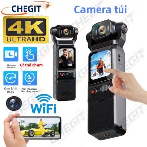 Camera Hành Động Cầm Tay 4K DV Vlog Với Màn Hình Cảm Ứng Pin Sạc 3000mAh Máy Quay Video Bỏ Túi Dành Cho Thể Thao Ngoài Trời & Thể Thao Mạo Hiểm