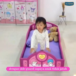 Gratis Kasur!! Tempat Tidur Anak Children Bed Nandos Dipan Ranjang Tidur Anak Divan Kasur In a Box