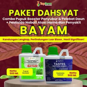 Pupuk Pestisida Topfarm: Solusi Lengkap Untuk Bayam & Kangkung