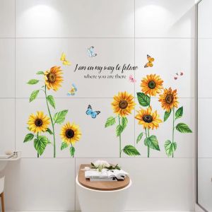 Modern Simple Style Bathroom Wall Tile Stickers Self Adhesive Decorative Waterproof PVC Wall Decals for Toilet Decoration