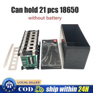 12V7Ah 8Ah10Ah12Ah Replace Lead-Acid for Lithium Battery Case Electric Sprayer Special Plastic 18650 Storage Box Green Black