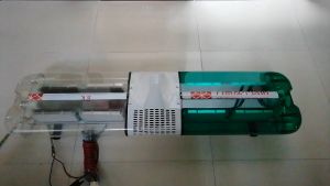 12V Green-White Toplights with Speaker for Emergency Vehicles