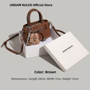 UR | Trendy Faux Leopard Luxury Small Handbag
