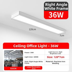 SAINAHEPAN | Office Store LED Ceiling Light Long Rectangular