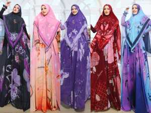 100% REALPIC Gamis ADELIA Set by ELDEENA SYARI - Umroh Lebaran Realpic 100%