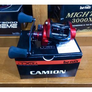 รอกหยดน้ำ รอกตกปลา Banax Lexima Camion 305TD / 406TD สำหรับ Jigging Fishing Reel ใช้ตกในงานหนักๆ (พร้อมแขนหมุน 2 แบบ)