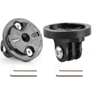 Bike Camera Mount Aluminum Alloy Adapter for Garmin Gopro Bike Light Holder Compatible with Cycling Accessories Durable and Lightweight