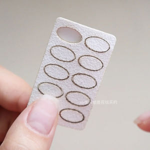 Russian Style Circular Steel Push Professional Nail Art Tools Easy to Remove Dead Skin Nail Care Set for Nail Technicians