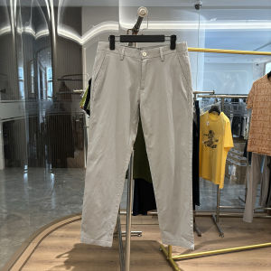 H-Home Modal Cotton Mens Summer Thin Breathable Elastic Straight Leg Nine-Piece Casual Pants Comfortable Soft Fashionable