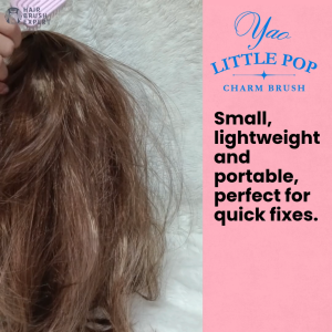 Yao Little Pop Charm Brush Sour Peach (Bag Charm That’s Actually a Brush)