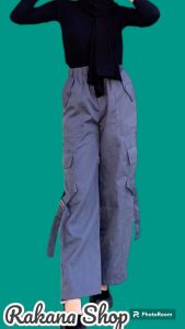 pants cargo higwaist /celana Cargo wanita/celana chino wanita/celana korean style