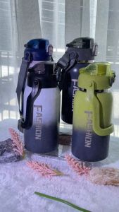 Insula 316 ขวดสแตนเลส พร้อม หลอดซิลิโคน 1000ML กระติกน้ำเก็บอุณหภูมิ ขนาด 1000ML ทนต่ออุณหภูมิ