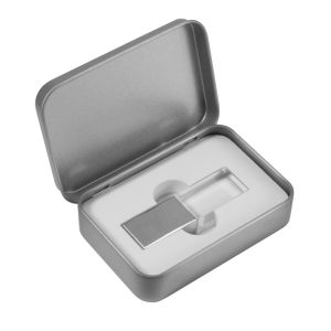 Jaster | JASTER USB 2.0 Flash Drive Crystal Pendrive 4GB 8GB 32GB 64GB 128GB Memory Stick Transparent Glass Pen drive（No Customized Logo）