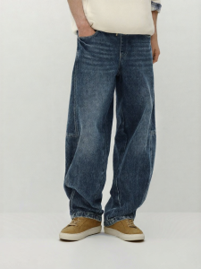 Semir | Quần Jeans denim dáng rộng phong cách cổ điển trendy