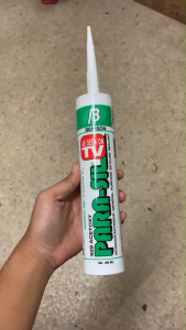 Benison Para-sil 929 Acetoxy ซิลิโคน สีขาว ไว้อุดตะเข็บรถยนต์ 300 ML