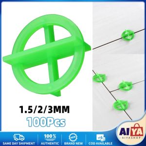 ★Same Day Shipping★ 1.5/2/2.5/3mm 100pcs Removable Cross Tile Leveling Wedge Gap Tile Gap Leveling System Spacer for Flooring Wall Tile Locator Seaming ZZY-Tile-Leveling-System