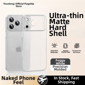 YOUSIDUN | Slim Matte Orange Shockproof Phone Case