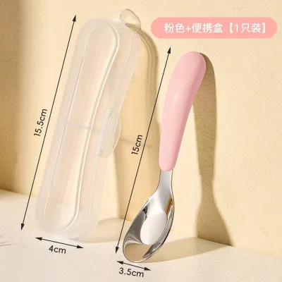 304 Stainless Steel Baby Spoon for Baby Feeding And Eating Childrens Small Soup Spoon Home Use Toddler Feeding Spoon