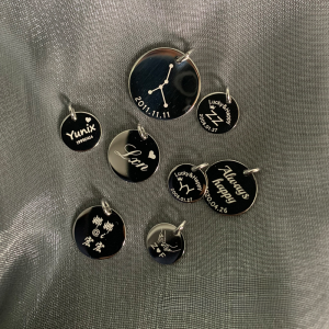 925 Pure Silver Customized Personalized Engraved Nameplate Pendant for Couples and Best Friends Perfect Gift for Girls