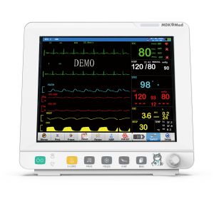 Animal hospital/clinic pet monitor KB121 high-end vital sign monitor veterinary heart electric monitor 12 inch high-definition screen veterinary bedside monitor