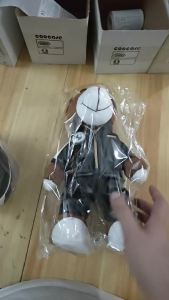 Hot Toys | 16cm Movie Avengers Venom Pattern Motorcycle Helmet and 30cm Teddy Bear Plush Toy Childrens Festival Gift Furniture Decoration