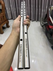 Sáo Sol trầm (Sol 4) inox cao cấp không rỉ chuẩn tone dễ thổi hay như sáo trúc có khắc laser tone phù hợp kích thước 1.9x55cmx1.5ly Sáo .Trúc Âm Thanh Hay - Lazada
