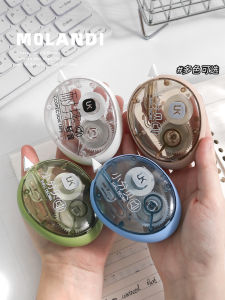 Hidden Push Mouth Anti-Fall Correction Tape High Capacity Smooth Silent for Junior And Primary School Students Correction Tape
