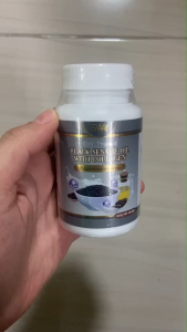 Sway น้ำมันงาดำผสมคอลลาเจน 1 ขวด 60 เม็ด น้ำมันงา 500ml