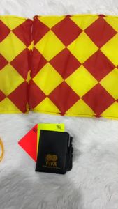 09-FT ใบเหลือง ใบแดงผู้ตัดสิน ใช้ตัดสินกีฬา