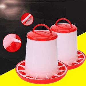 1.5/3/6/9kg Chicken Feeder Bucket Tool For Chicken Hen Poultry Feeding Large Capacity Automatic Convenient Machine