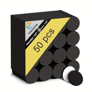 ESHANG Round Magnets Dots with Adhesive Backing for Crafts - Flexible Self Adhesive Magnetic Tape - Flexible Magnet Sheet